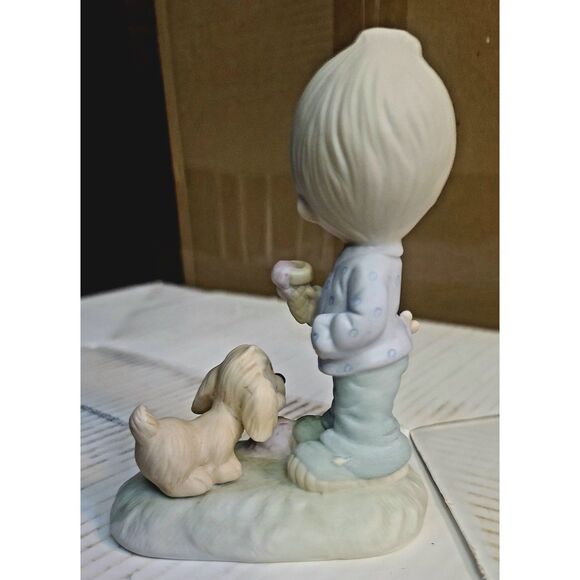 A Boy & His Dog Porcelain Figurine Jonathan & David 1978 - Picture 7 of 11